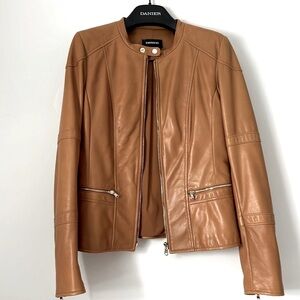 NEW ⭐️Danier Soft Leather Coat, US XS, Camel